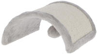 Kerbl ke81624, Kerbl Maxi-Pet 81624 Kratzbrett Half Moon, grau, 26x22x11 cm (Grau)