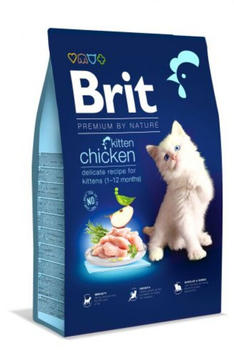 Brit Premium By Nature Kitten Chicken Trockenfutter 800g