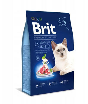 Brit Premium By Nature Cat Sterilised Lamb Trockenfutter 800g