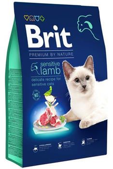 Brit Premium By Nature Cat Sensitive Lamb Trockenfutter 8kg