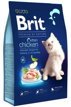 Brit Premium By Nature Kitten Chicken Trockenfutter 8kg