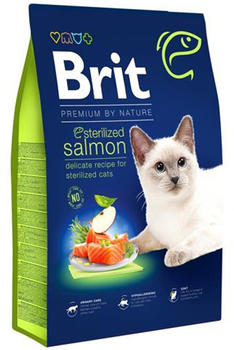 Brit Premium By Nature Cat Sterilized Salmon Trockenfutter 8kg