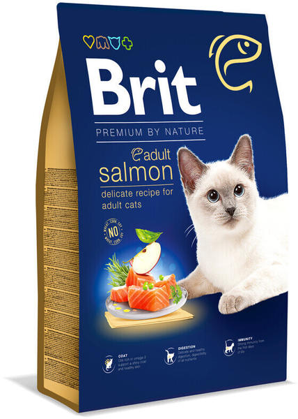Brit Premium By Nature Cat Salmon Trockenfutter 1,5kg