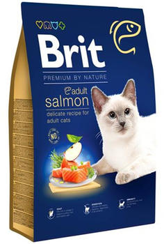Brit Premium By Nature Cat Salmon Trockenfutter 8kg