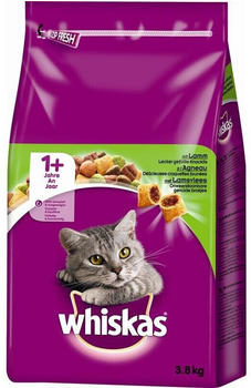 Whiskas +1 Katze Adult mit Lamm Trockenfutter 3,8kg
