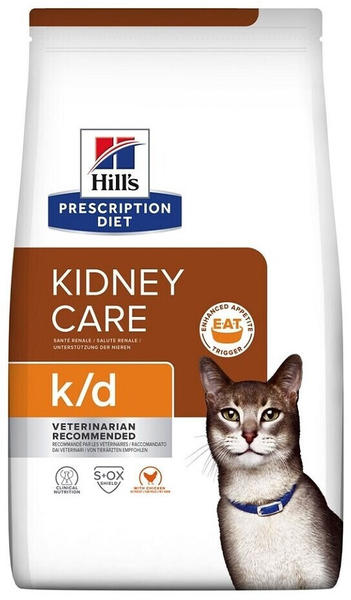 Hill's Prescription Diet Feline Kidney Care k/d Huhn 3kg