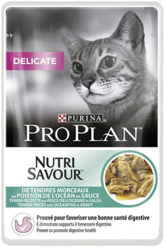 Purina Pro Plan NutriSavour Delicate Fish in gravy (24 x 85 g)