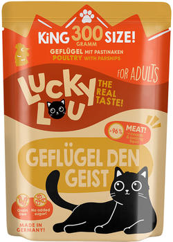 Lucky Lou Adult Geflügel mit Pastinaken Katzen-Nassfutter 300g