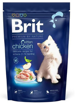 Brit Premium By Nature Kitten Chicken Trockenfutter 300g