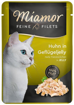 Miamor Feine Filets in Jelly Nassfutter Huhn 100g
