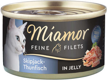 Miamor Feine Filets in Jelly Nassfutter Skipjack-Thunfisch 100g
