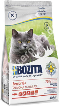 Bozita Senior 8+ Grain free Katzen-Trockenfutter Lachs 400g