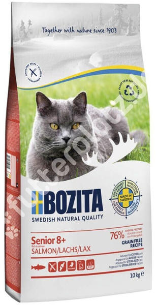 Bozita Senior 8+ Grain free Katzen-Trockenfutter Lachs 10kg