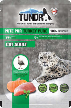 Tundra Cat Pouchpack Nassfutter Pute Pur 85g