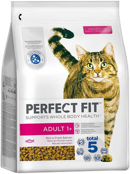 Perfect Fit Adult 1+ Katzen-Trockenfutter Reich an Lachs 2,8kg