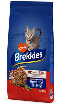 Brekkies NutriExcel Feline Adult Beef, Vegetables and Cereals 15 kg