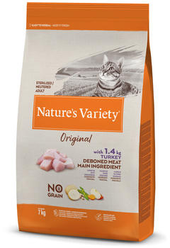 Nature's Variety Original No Grain Adult Sterilized Turkey 7 kg