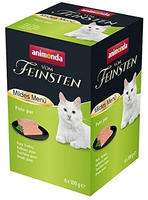 animonda Vom Feinsten Nassfutter Katze, Adult, Mildes Men&uuml; 6x100g Pute pur 0,6...