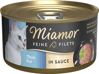 Miamor Feine Filets in Sauce Nassfutter Thun Pur 85g