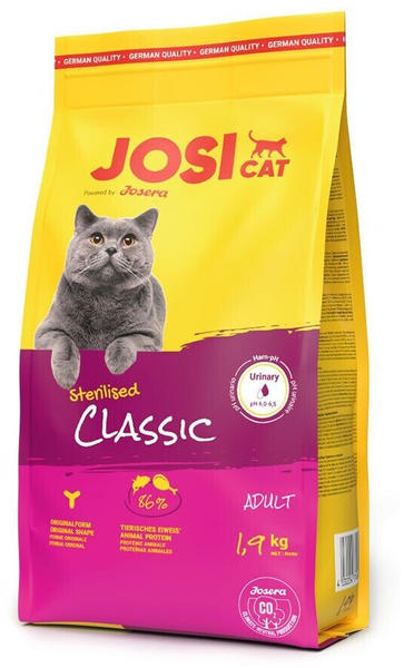 Josera JosiCat Sterilised Classic Trockenfutter 1,9kg