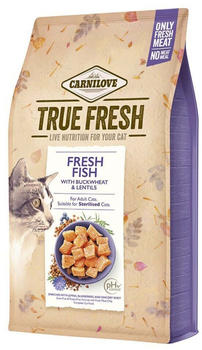 Carnilove True Fresh Cat Trockenfutter Frischer Fisch 340g