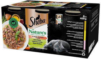 Sheba Nature's Collection Adult Feine Vielfalt in Sauce 2x6x400g
