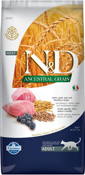 Farmina N&D Ancestral Grain Cat Trockenfutter Lamm, Dinkel, Hafer & Heidelbeere 5kg Farmina N&D Ancestral Grain Cat Trockenfutter Lamm, Dinkel, Hafer & Heidelbeere 5kg