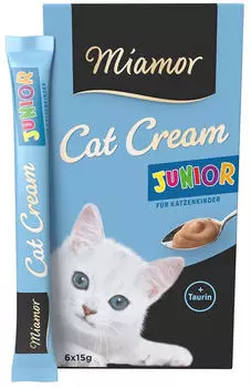 Miamor Cat Cream Junior Snack 6x15g Miamor Cat Cream Junior Snack 6x15g