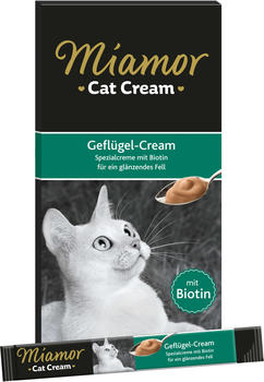 Miamor Cat Cream Snack Geflügel 6x15g