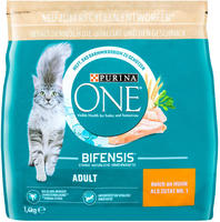 PURINA ONE Bifensis Adult Dry Cat Food, Rich in Chicken, Pack of 3 (3 x 2.8 kg)