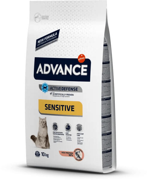 Affinity Advance Active Defense Adult Cat Sensitive with Digestive Sensitivities Salmon & Rice 10 kg