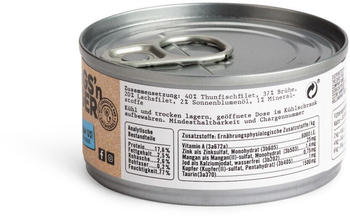Dogs&acute;n Tiger Meer! Katze Nassfutter Thunfisch & Lachsfilet