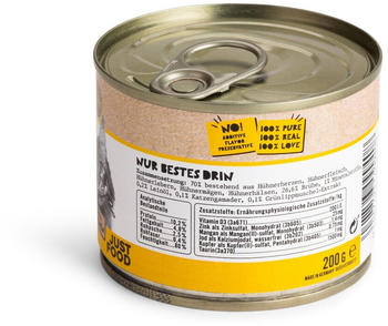 Dogs&acute;n Tiger Labsal Senior Katze Nassfutter H&uuml;hnchen 12x200g