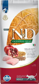 Farmina N&D Adult Cat Ancestral Grain Huhn & Granatapfel 10kg