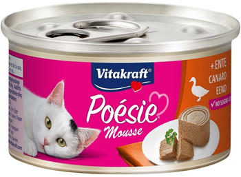 Vitakraft Po&eacute;sie Mousse Katze Nassfutter Ente 85g