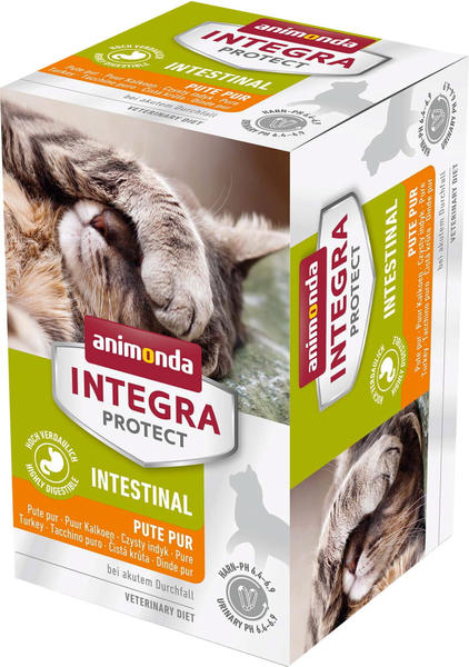 Animonda Integra Cat Protect Intestinal Pute Pur 6x100g