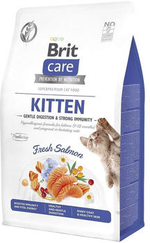 Brit Care Kitten Gentle Digestion & Strong Immunity Trockenfutter Lachs 400g