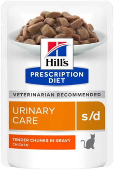 Hill's Prescription Diet Urinary Care s/d Katze Nassfutter Huhn 85g