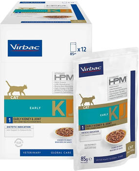 Virbac Cat Early Kidney & Joint Nassfutter 12x85g