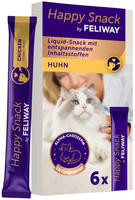 FELIWAY Happy Snack 6x15 g cremiger Snack f&uuml;r Katzen - relaxing 0,09 kg