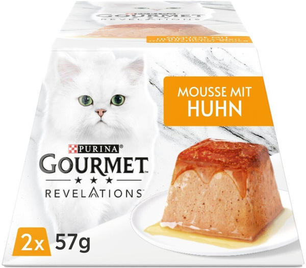 Purina Revelations Mousse in Sauce mit Huhn 2x57g