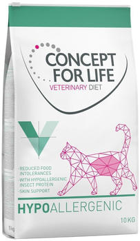Concept for Life Veterinary Diet Hypoallergenic Insect Katzentrockenfutter 10kg
