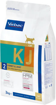 Virbac Veterinary HPM Cat Kidney & Joint Support KJ2 Trockenfutter 3kg