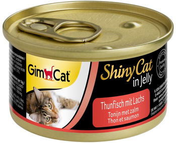 GimCat ShinyCat in Jelly Nassfutter Thunfisch mit Lachs 70g