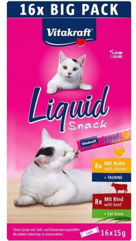 Vitakraft Liquid Snack Multipack Katzensnack 16x15g