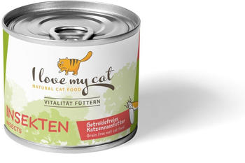 I love my cat Katzenfutter Nass mit Insekten 200g