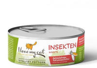 I love my cat Katzenfutter Nass mit Insekten 100 g 100 g