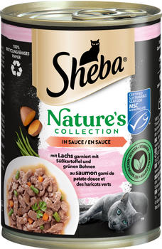 Sheba Nature's Collection in Sauce Nassfutter Lachs 400g