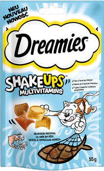 Dreamies SHAKE UPS Multivitamins Seafood Festival 55g