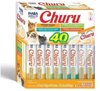 INABA Churu Varieties Chicken Recipe 40x14g cremiger H&uuml;hnerleckerbissen f&uuml;r...